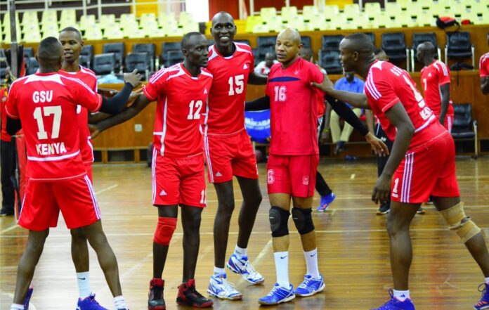 January 2021, KVF prepared for National Volleyball League Serve-off