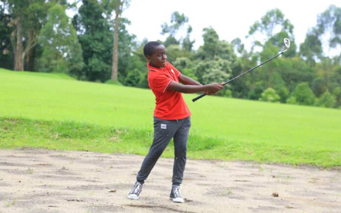 Ian Collins Murungi A Rising Star At AFRIYEA Golf Academy.