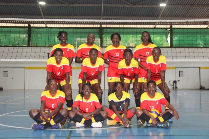 The Lady Volleyball Cranes